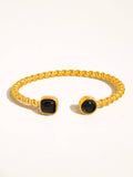 Cinder Cuff in Black