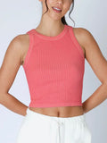 Vintage Vibes Tank in Flamingo