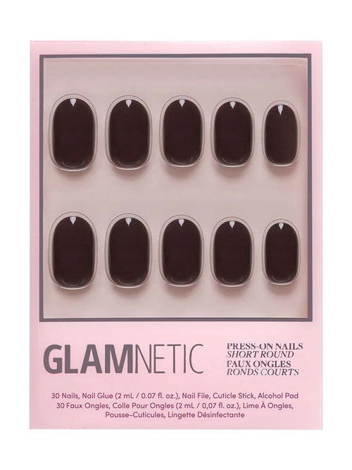 Bark Brown Press On Nails