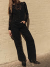 Corsica Jumpsuit in Raven