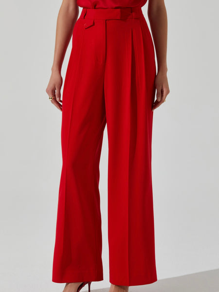 Byrony Pants in Red