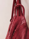 Soho Convertible Bag in Crimson