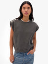 Le Vest in Faded Black Studs