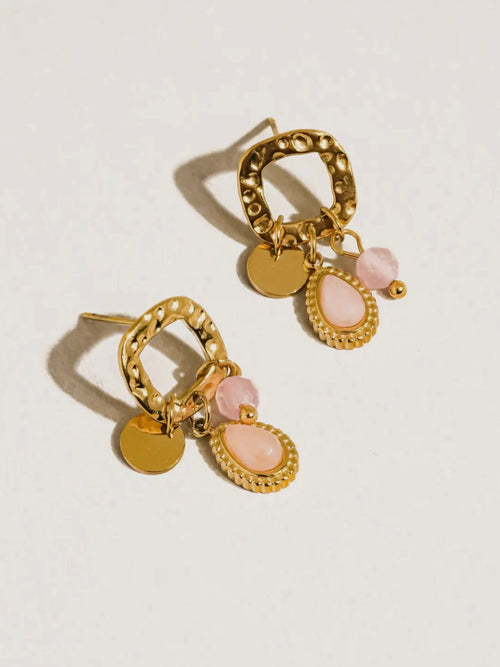 Indiana Stone Drop Earrings