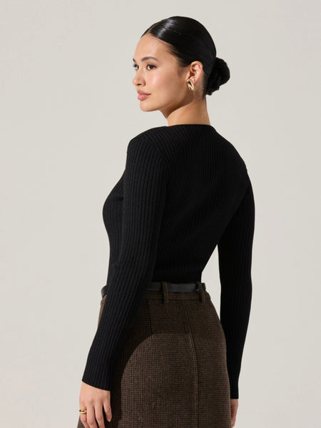 Lynly Sweater in Black