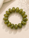 Bauble Stretch Bracelet in Green