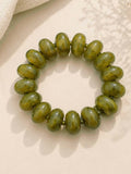 Bauble Stretch Bracelet in Green
