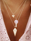 Cosmic Heart Pendant Necklace