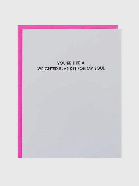 Weighted Blanket Card