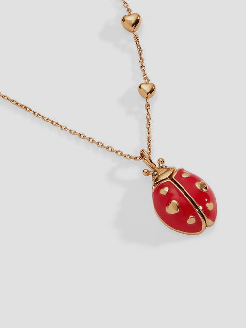 Make Your Own Luck Ladybug Locket Pendant