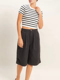 Show Your Stripes Tee in Black