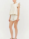 Leah Top in Cream