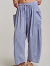 You're My Kind Of Stripe Pants in Blue