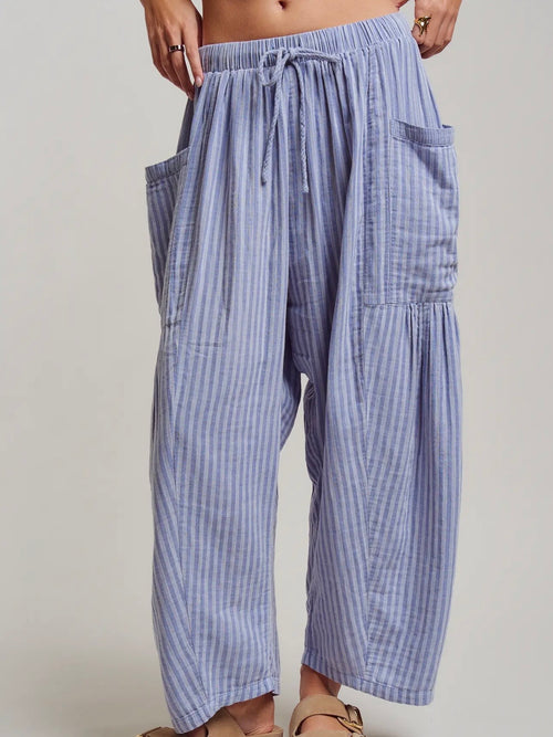 You're My Kind Of Stripe Pants in Blue