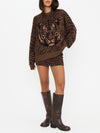 Seasons Sweater in Wild Tiger Graphic Knit