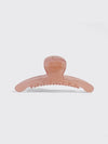 Recycled Plastic Large Arched Clip in Soft Pink