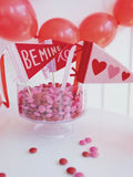 Valentine's Mini Felt Pennant Set