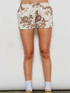 Fancy A Floral Shorts in Cream