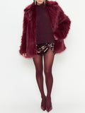 Emerson Sweater in Merlot Knit
