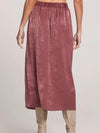 Narissa Midi Skirt in Sangria