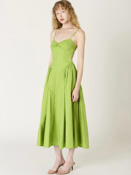 Destene Dress in Matcha