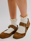 Ruffle Sock Pack in Blue