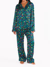 Classic PJ Set in Festive Lights Silky