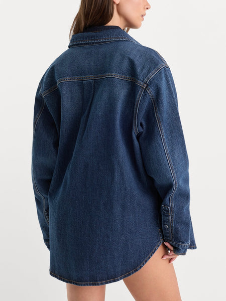 The Denim Overshirt in Indigo1339