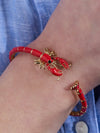 Lobster Boil Hinged Cuff