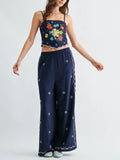Beautiful Blooms Set in Navy