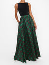 Monroe Maxi Skirt in Mistletoe Plaid