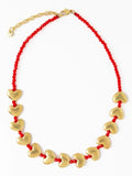 Kirsten Heart Necklace in Red