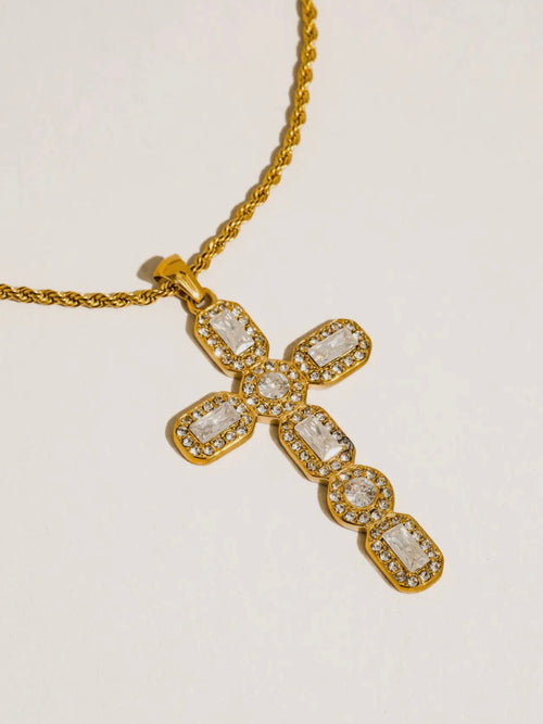 Belrose Cross Necklace