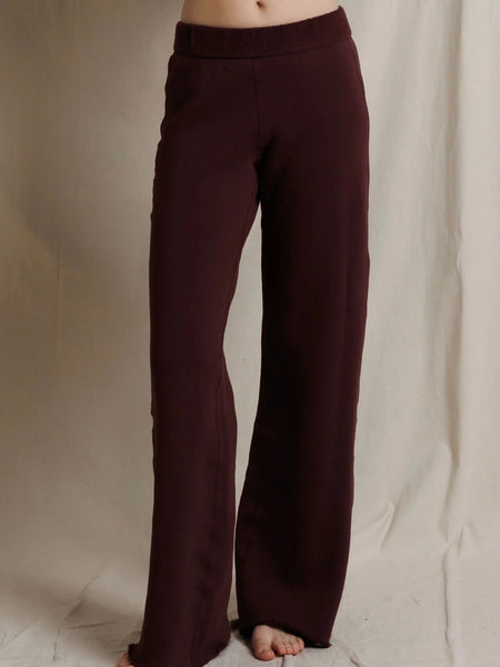 Marley Fleece Pants in Cherry Lacquer