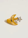 Eugenie Star & Moon Two Tone Ring