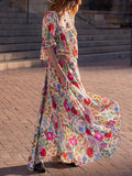 Valley of the Dolls Maxi Skirt in Opal