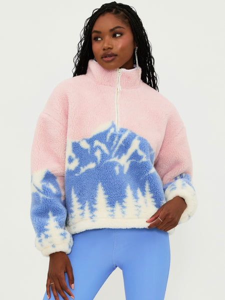 Leona Sherpa Pullover in Alps Sherpa