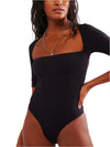 Everly Bodysuit in Black