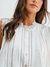 Countryside Cotton Blouse in White