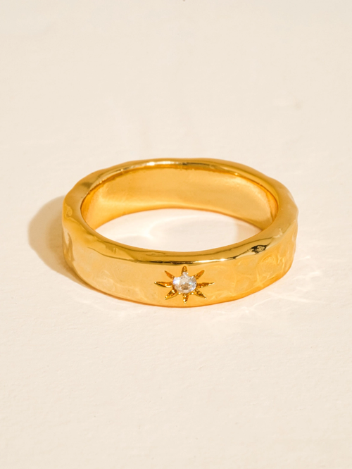 Naia Celestial Star Band Ring