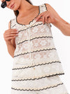 Take It Easy Tank in French Vanilla Lace