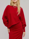 Made it Easy Knit Set in Red