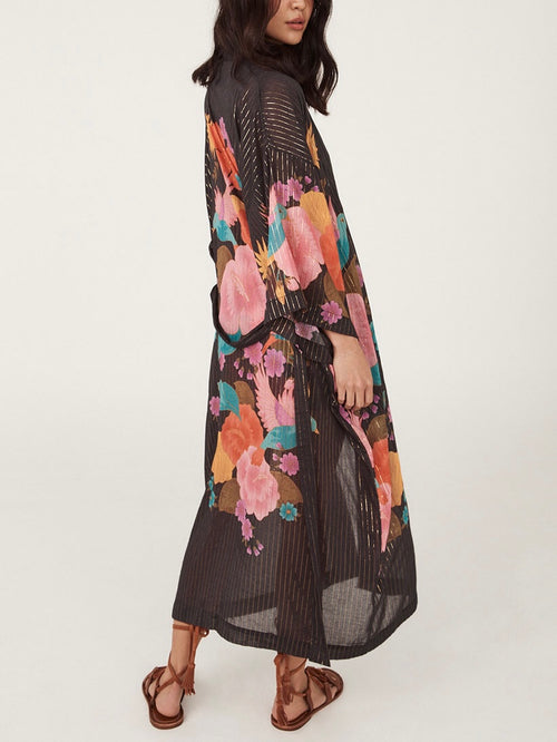 Beach Bar Robe in After Dark