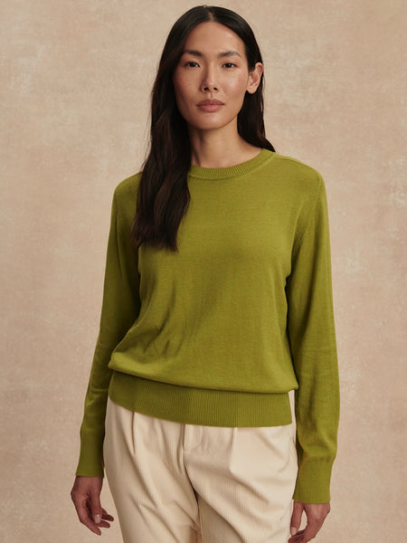 Fincham Knit Sweater in Golden Cyprus