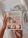 Holiday Cloud 9 Satin Pillow Scrunchie in Champagne