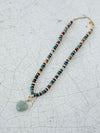 Thomas Heart Necklace in Green