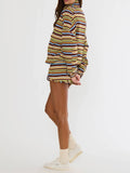 Nadia Short in Paradise Stripe