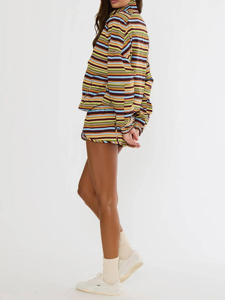 Nadia Short in Paradise Stripe