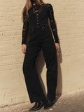 Corsica Jumpsuit in Raven