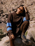 Jaylyn Sweatshirt in Caribou Blue